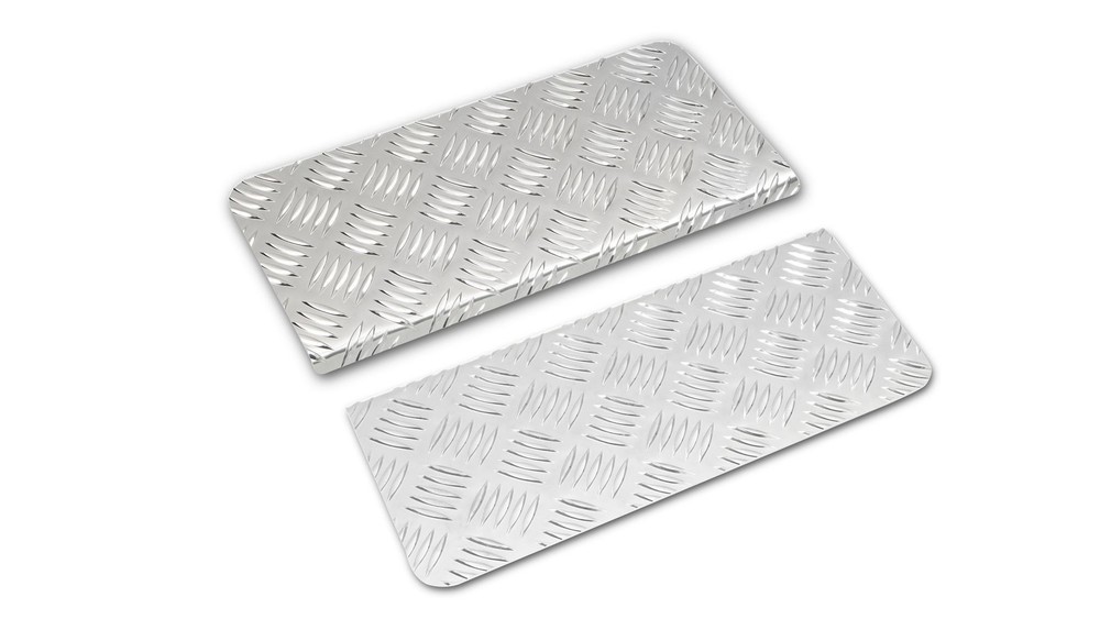 Citroen Jumper (250) 2006-2014 Silver Front Inner Step Covers