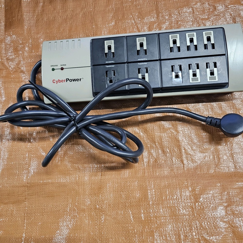 Cyberpower 1085 10-Outlet Surge Protector- 1875 watts  Tested READ