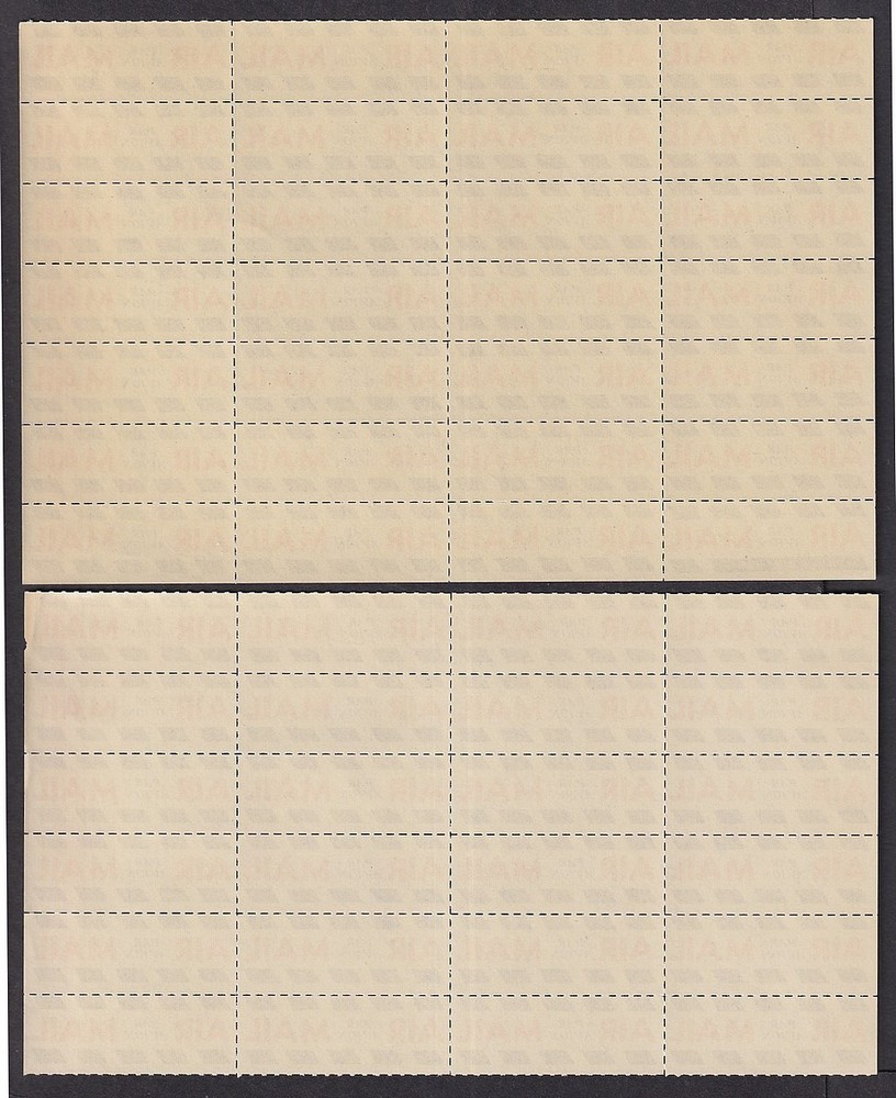 US Airmail & Special Delivery sheets (14 sheets)