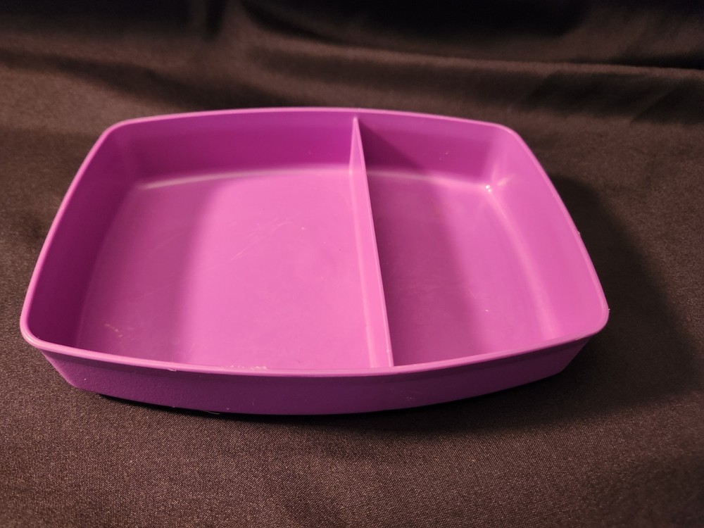 Pink Packette Divided Container Replacement Vintage Tupperware 813-7