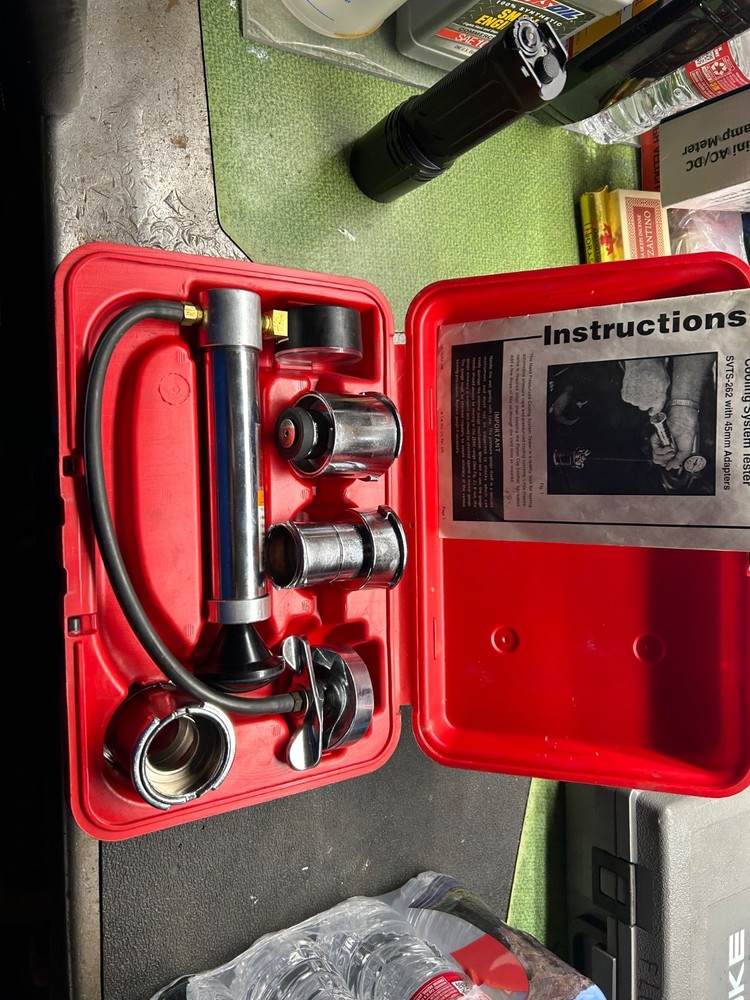 Snap On Tools Coolant Pressure Tester Set ModeSVTS262