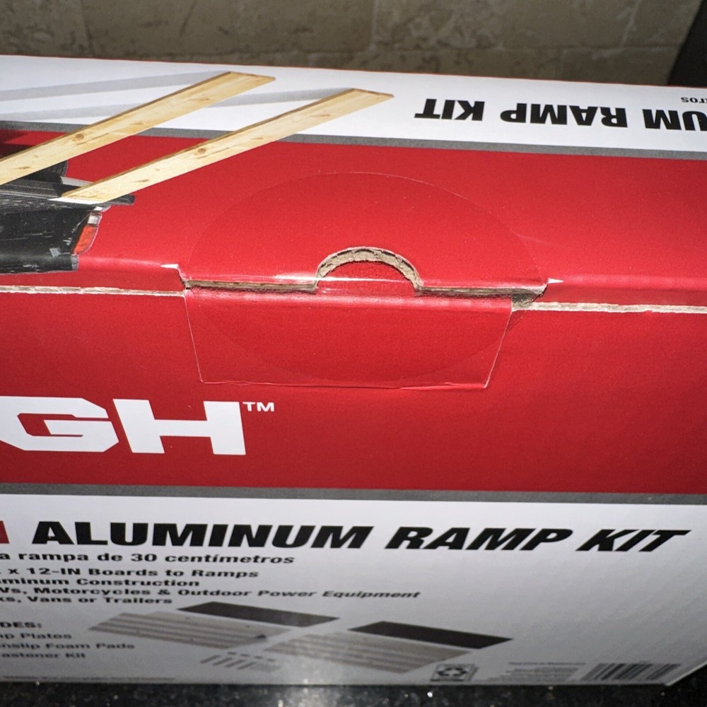 Hyper Tough 12-inch Aluminum Ramp Kit