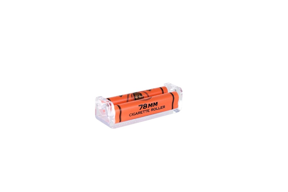 😎X4 ZIG-ZAG 78 MM CIGARETTE ROLLERS ORANGE 👀✨4 PACKS