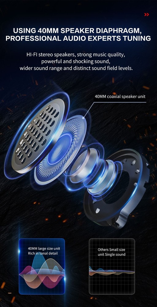 Hysnox Motorcycle Helmet Bluetooth Headset Shark-02