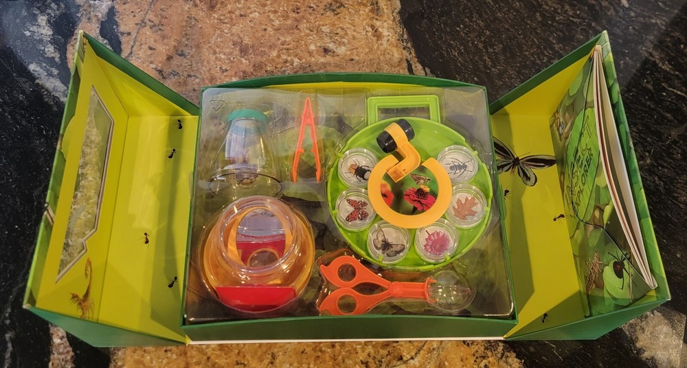 STEM Spice Box Insect Explorer Kit Bug Catcher Mini Field Lab & Book
