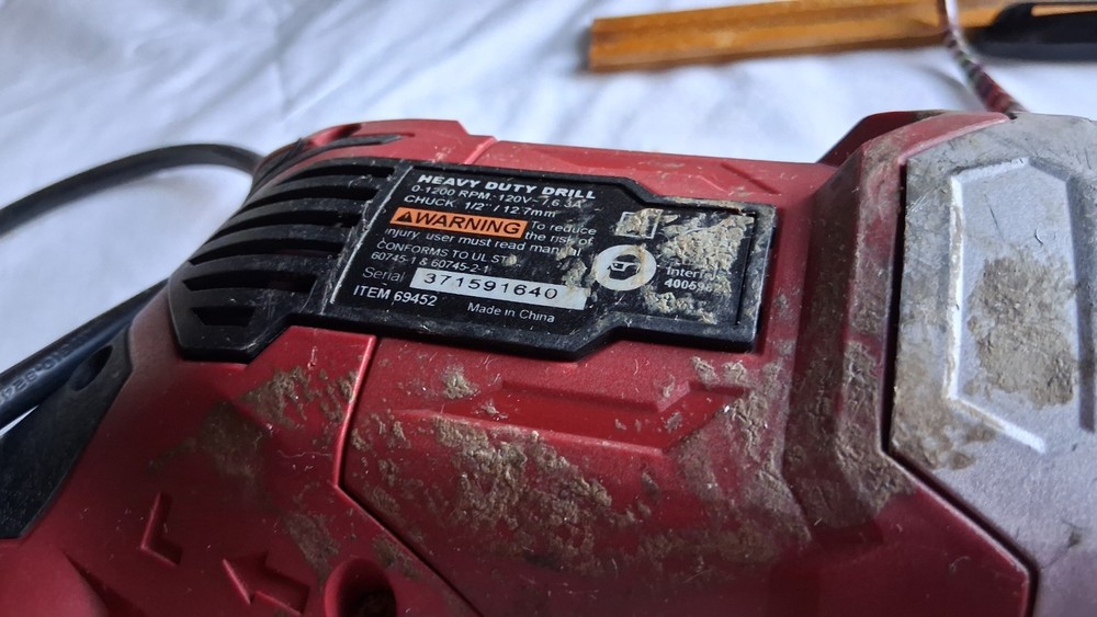 Chicago Electric Heavy Duty 1/2" Drill.