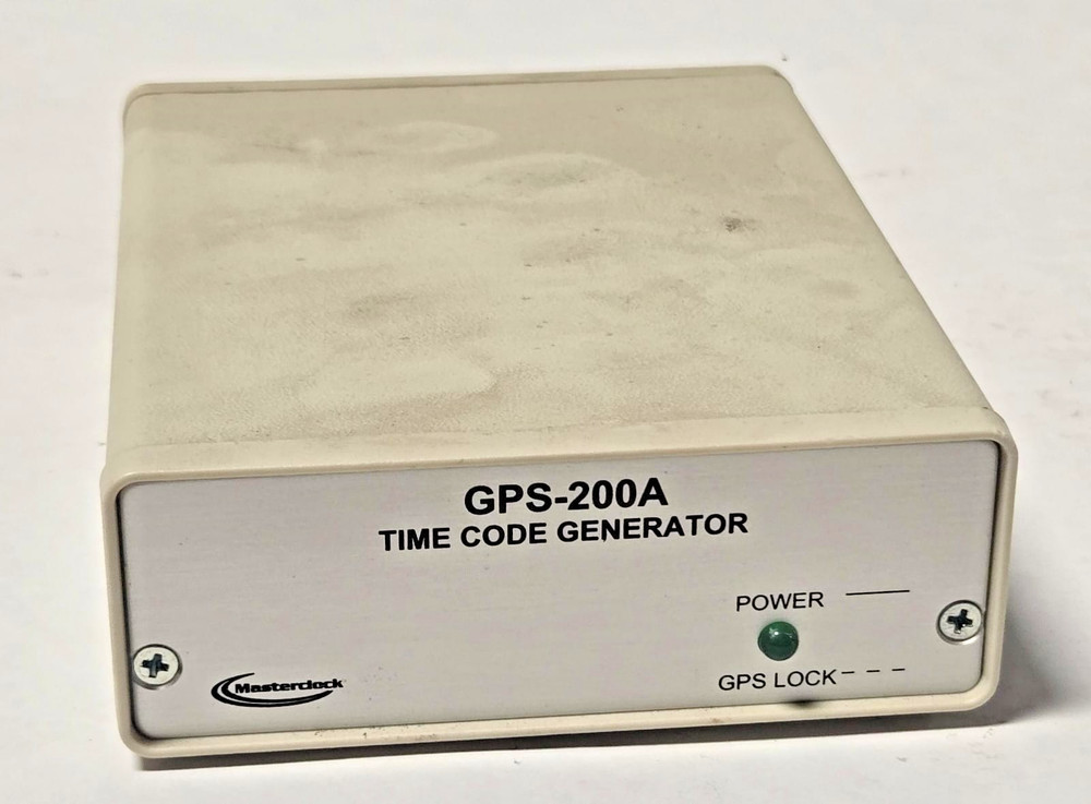 Masterclock GPS-200A GPS receiver time code generator