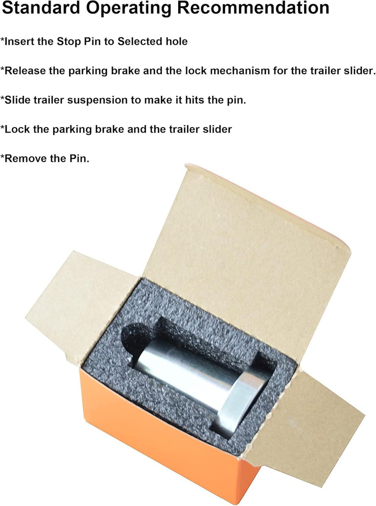 Tandem Slide Stopper,The Lock Pin Tool
