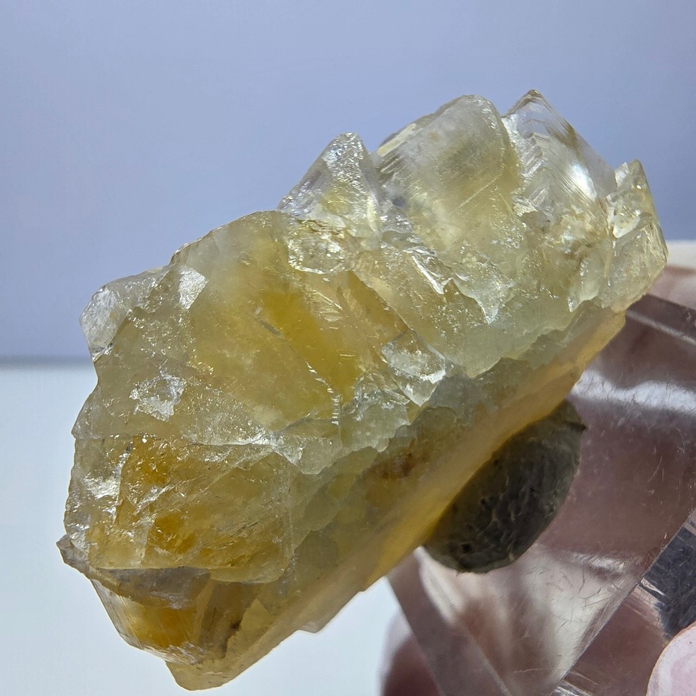 Phantom Fluorite Cube Specimen, yellow Okorusu, Namibia 43*29*17mm