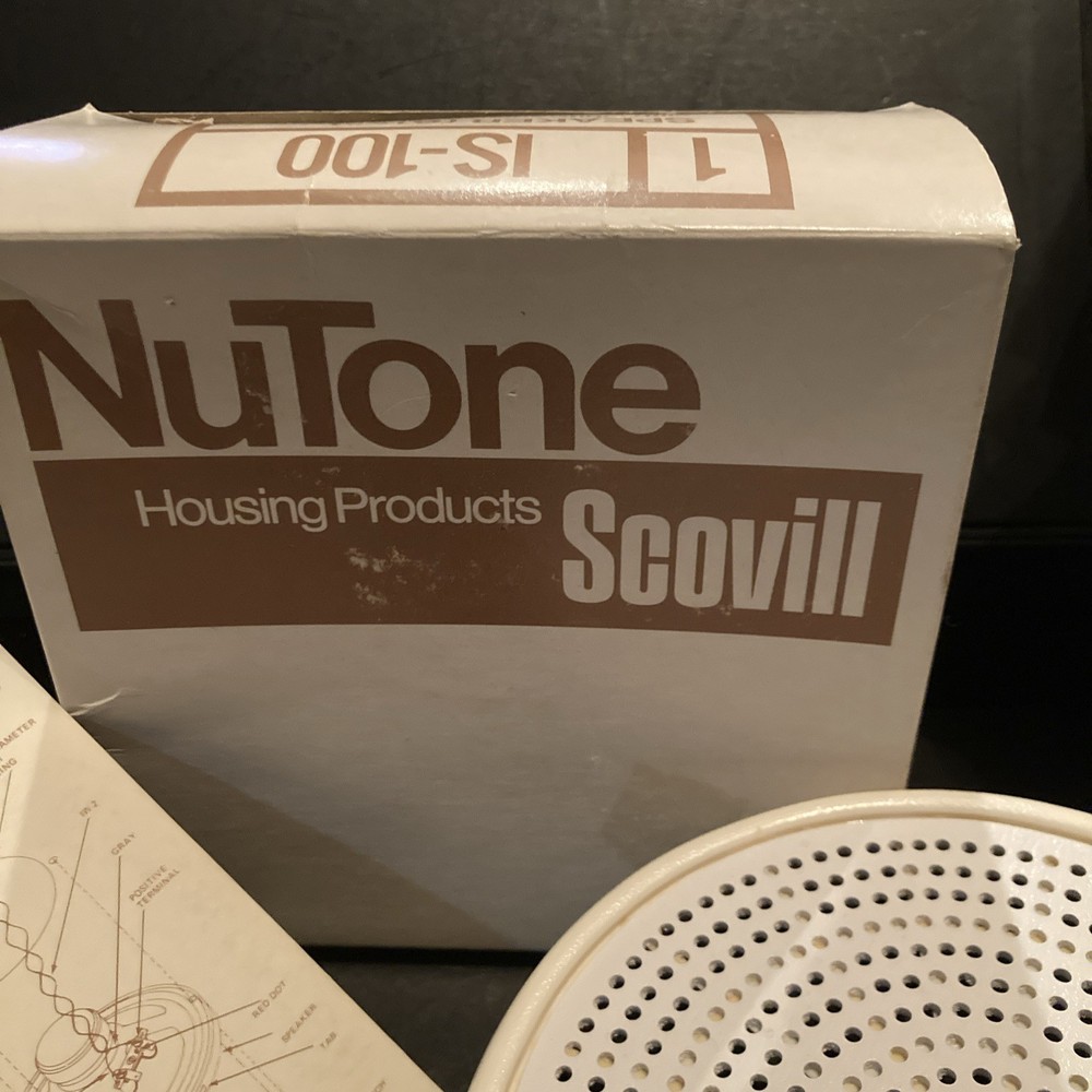 NUTONE IS-100 WIDE RANGE 6.5"SPEAKER NIB