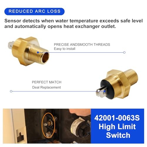 42001-0063S High Limit Switch Replacement for Pentair Mastertemp Sta-Rite Max