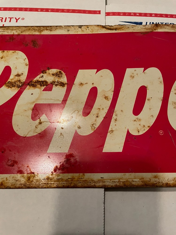 Dr Pepper Tin Sign 7"x20"