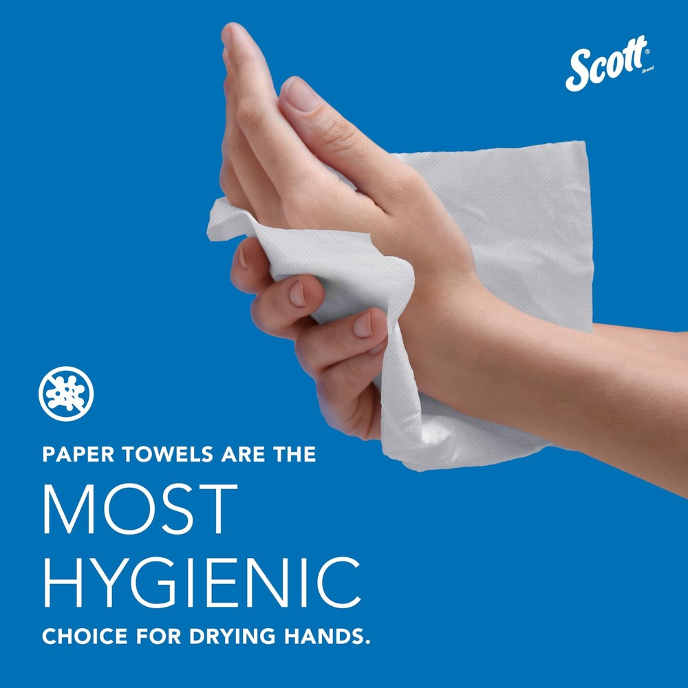 Scott Professional Essential C-Fold Folded Paper Towels, Bulk (01510), Fast-D...