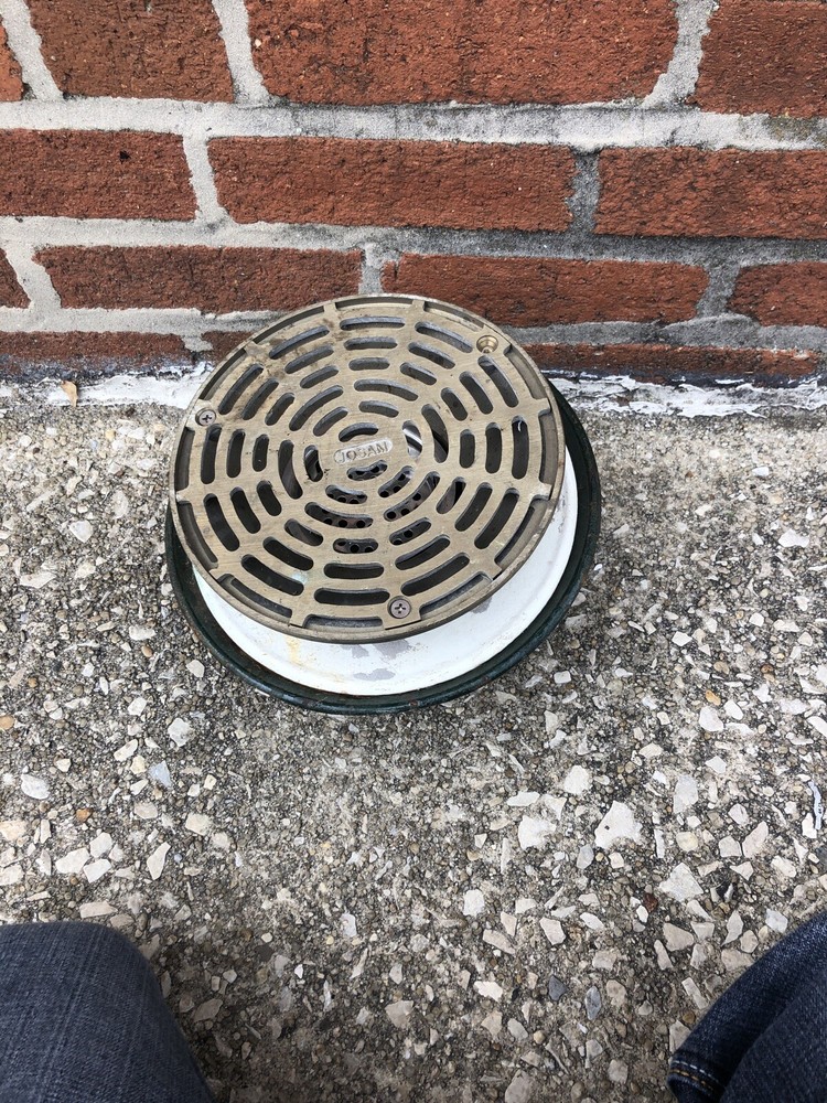 Josam Cast Iron Floor Drain 30000 Stainless Strainer