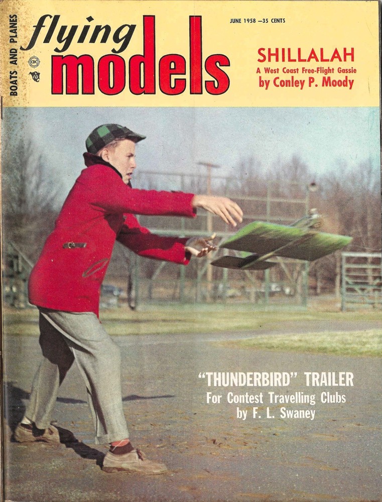June 1958 Issue - Flying Models Magazine - Nice Condition