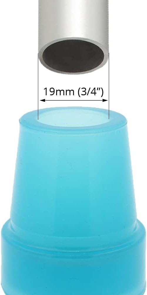 Glow in The Dark Cane Rubber Tips