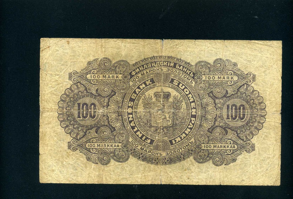 Finland 100 markkaa 1898 - F-