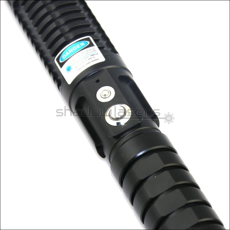 BX7-L 450nm Adjustable Focus Blue Laser Pointer Visible Laser Beam