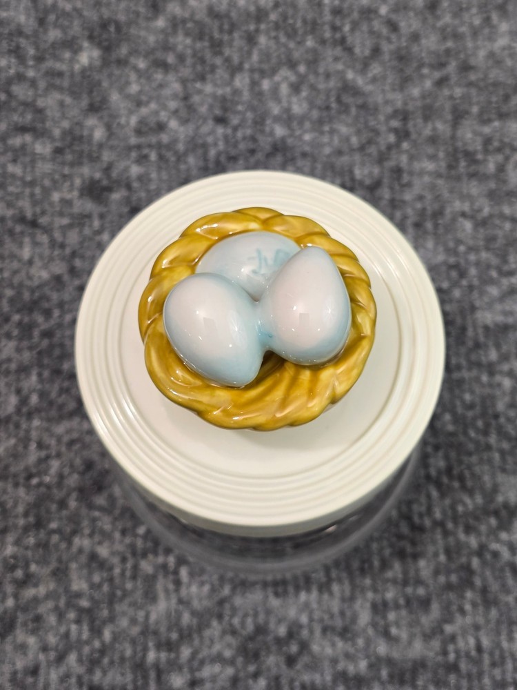 Nora Fleming Mini Robin's Egg Blue A39 Bird Nest