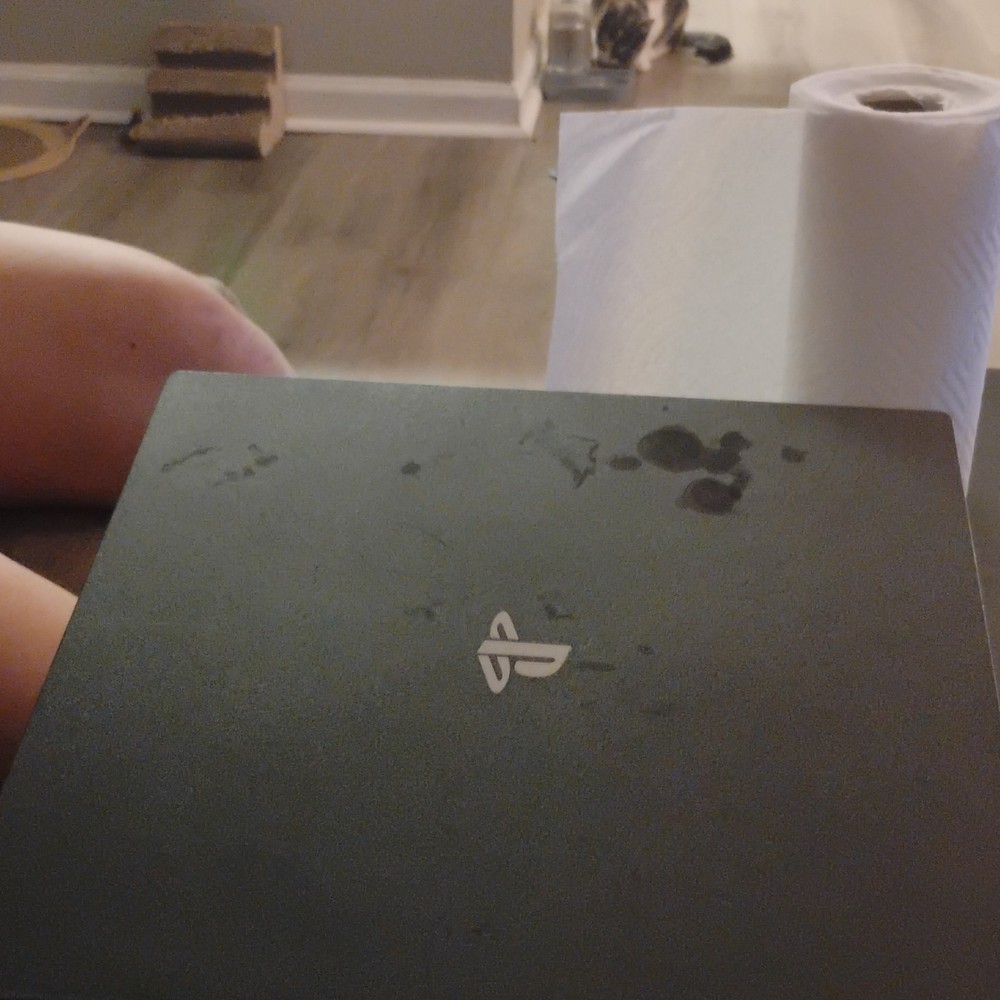 Sony PlayStation 4 Pro Black Console with Controller Wi-Fi HDMI USB-A