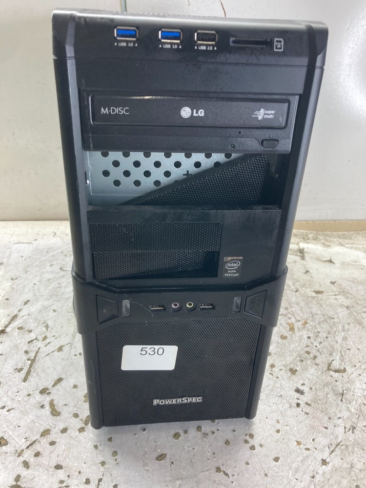 Black mATX Computer Case