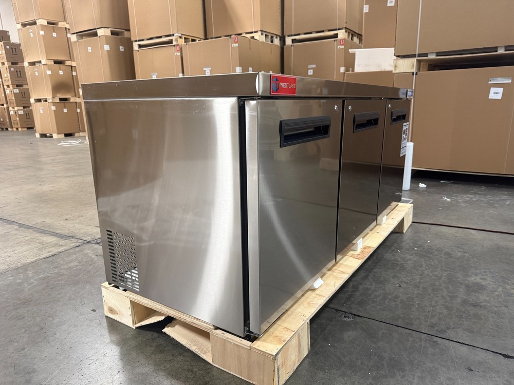 WESTLAKE 72" 3-Door Worktop Refrigerator - SCRATCH