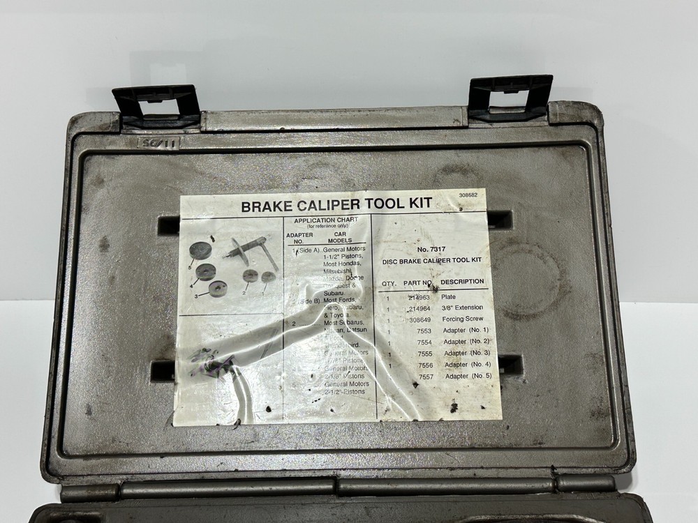 OTC Tools USA 7317 Brake Caliper Tool Kit Set - Missing 2 Pieces