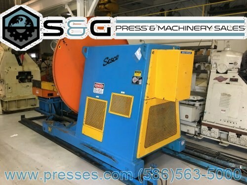 40000 LBS, SESCO COIL REEL WITH COIL CAR
