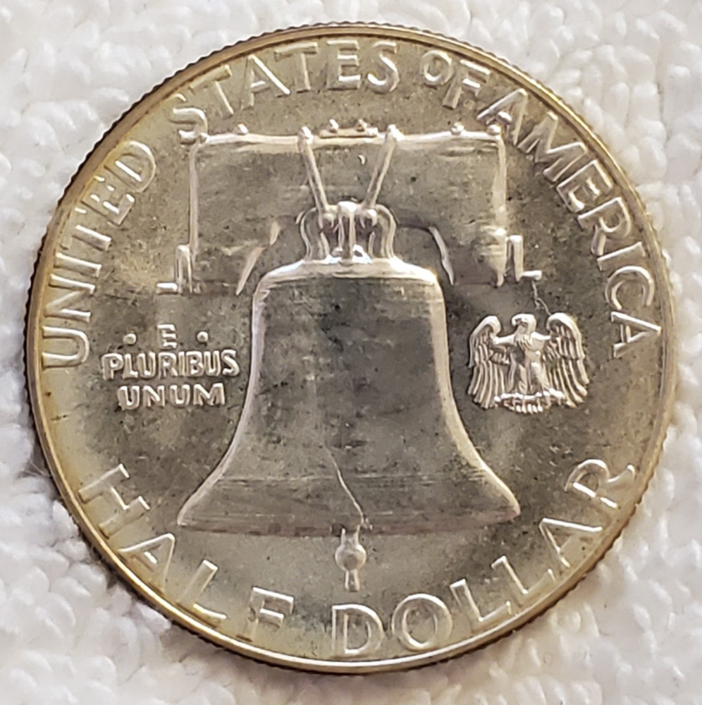 1959-Philadelphia Franklin Half Dollar (Proof), 90% Silver