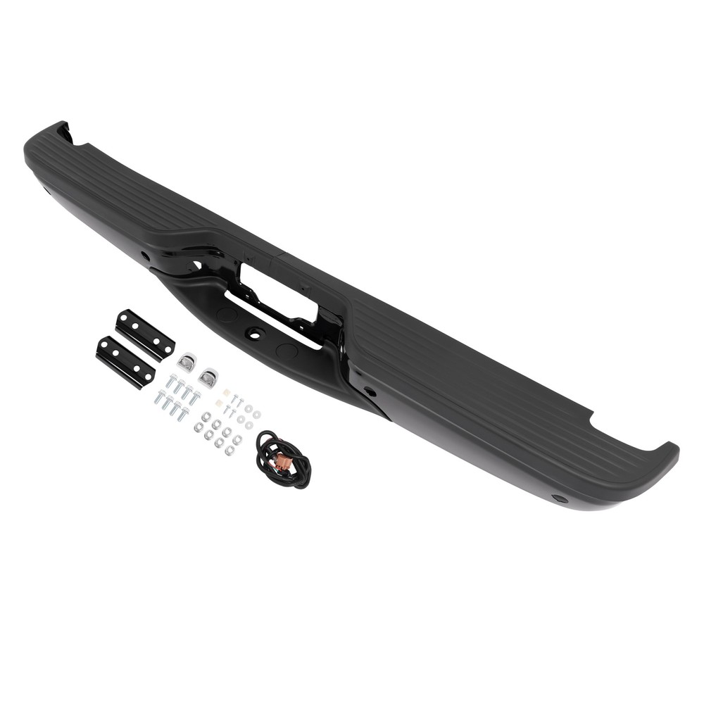 Rear Step Bumper For Ford Excursion 2000-2005 w/Rear Object Sensor Holes