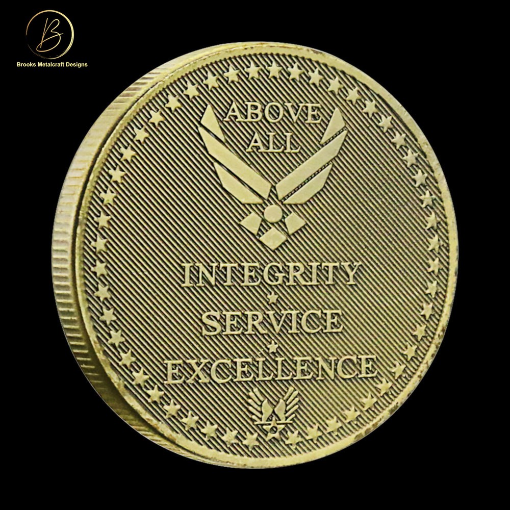 Air Force Retired Challenge Coin