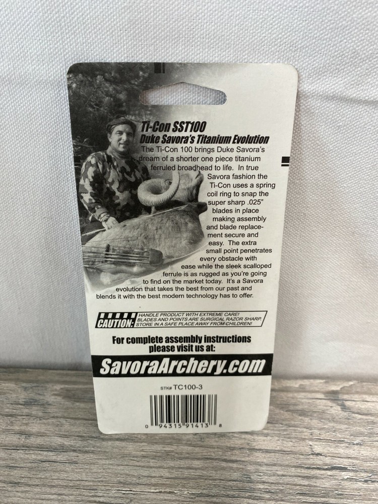 RAD Ti-Con Broadhead