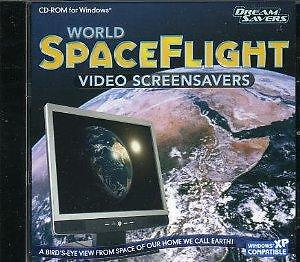 World Space Flight Video Screensavers CD-ROM for Windows