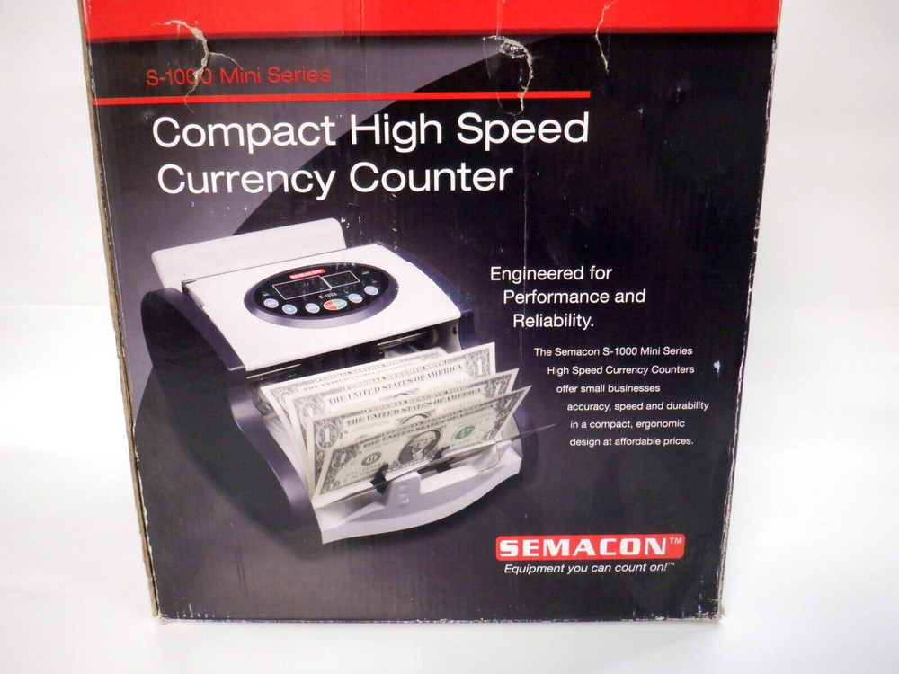 Semacon S-1025 Mini Series Compact Bill Counter