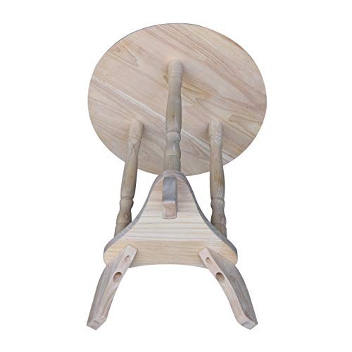 International Concepts Round Plant Table, Unfinished