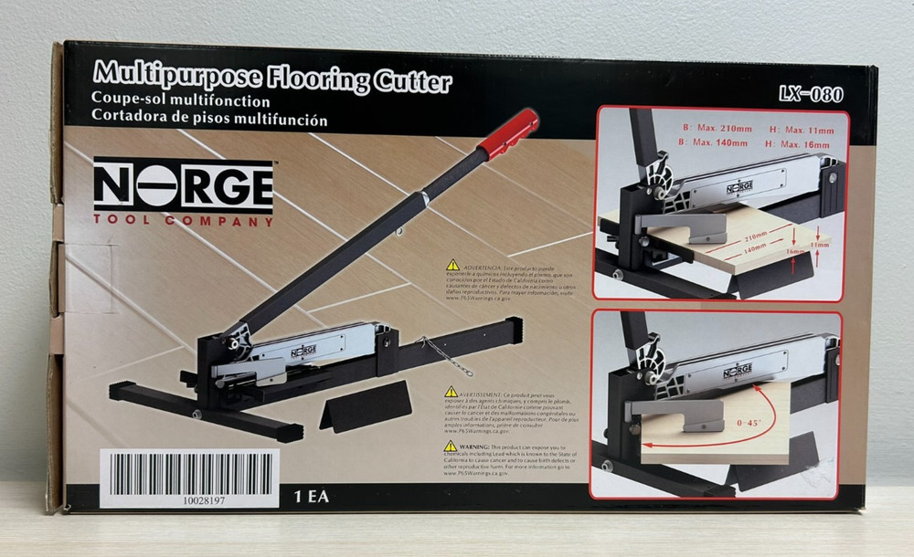 Norge Multipurpose Flooring Cutter, LX-080