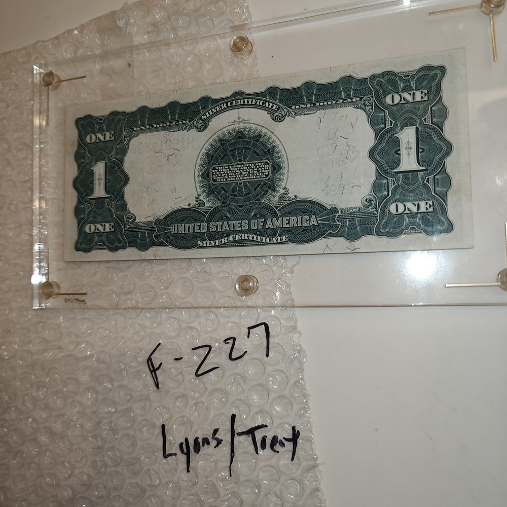 2-1899 Black Eagle Silver Certificate One Dollar