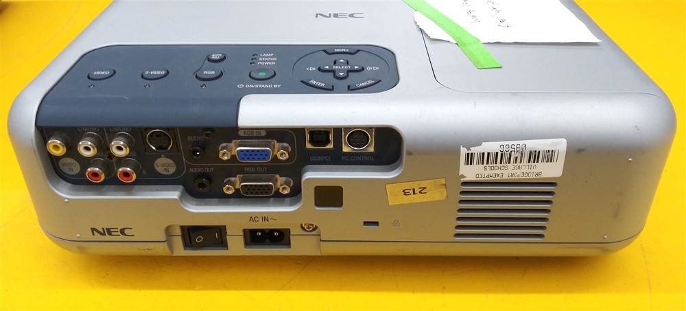 ⭐️⭐️⭐️⭐️⭐️ **READ INFO** NEC VT465 LCD Desktop Projector