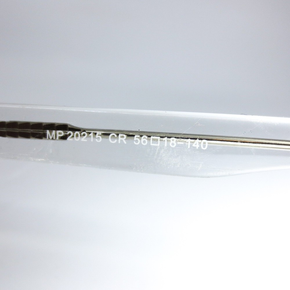 MP 20215 CR CRYSTAL Eyeglasses Rectangular Clear Frames 56-18-140