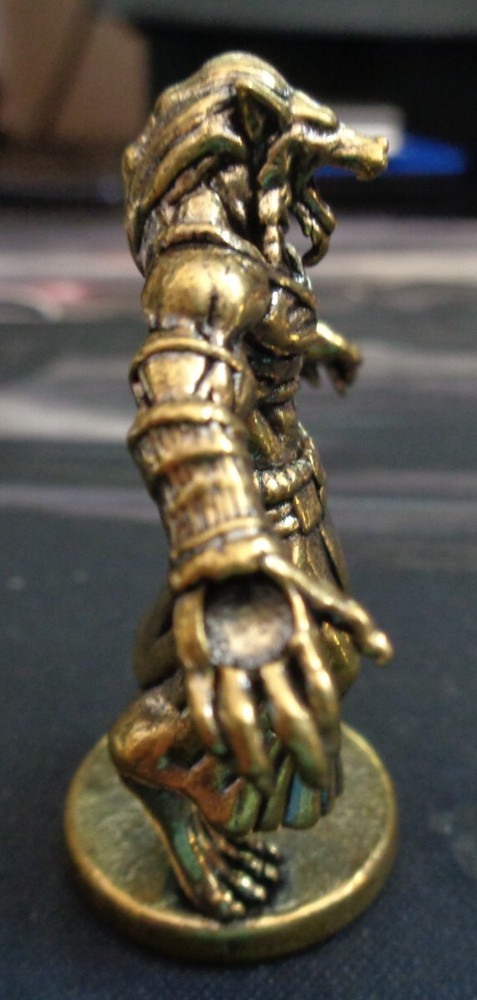 Mini Brass Wolf Warrior