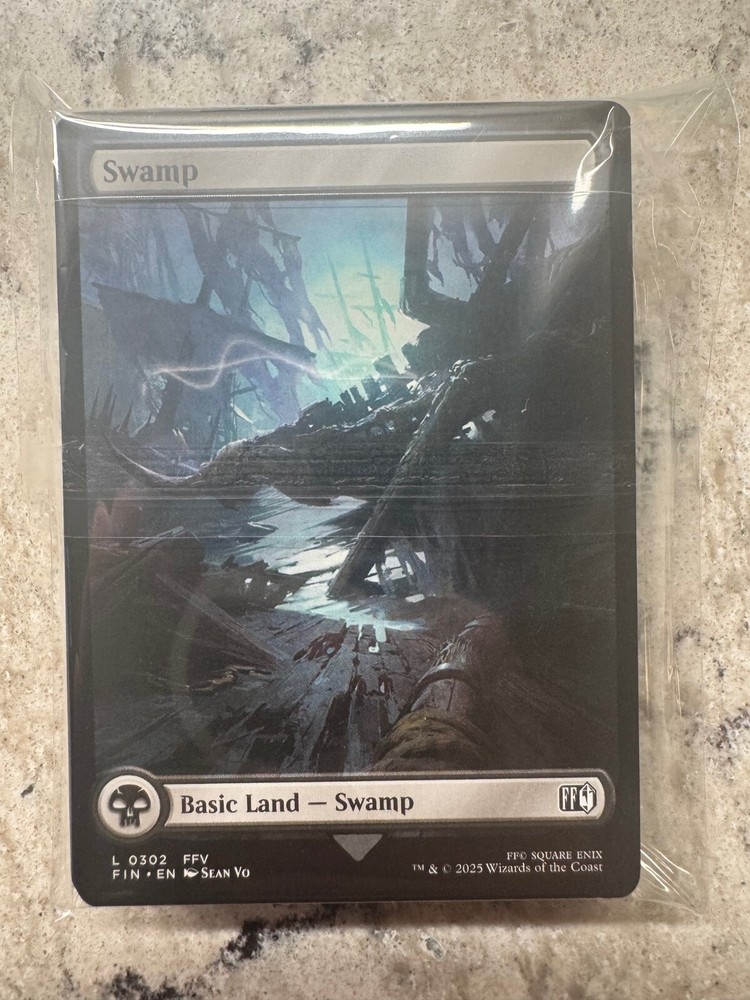 Magic Final Fantasy Swamp x50 - Assorted Art - FIN MTG