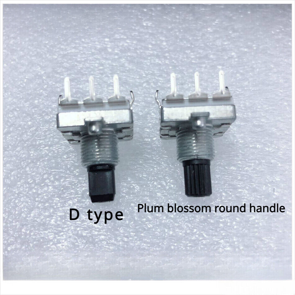 Encoder 3-pin Amplifier Volume Adjuster 360° Rotary Potentiometer EC16 Series
