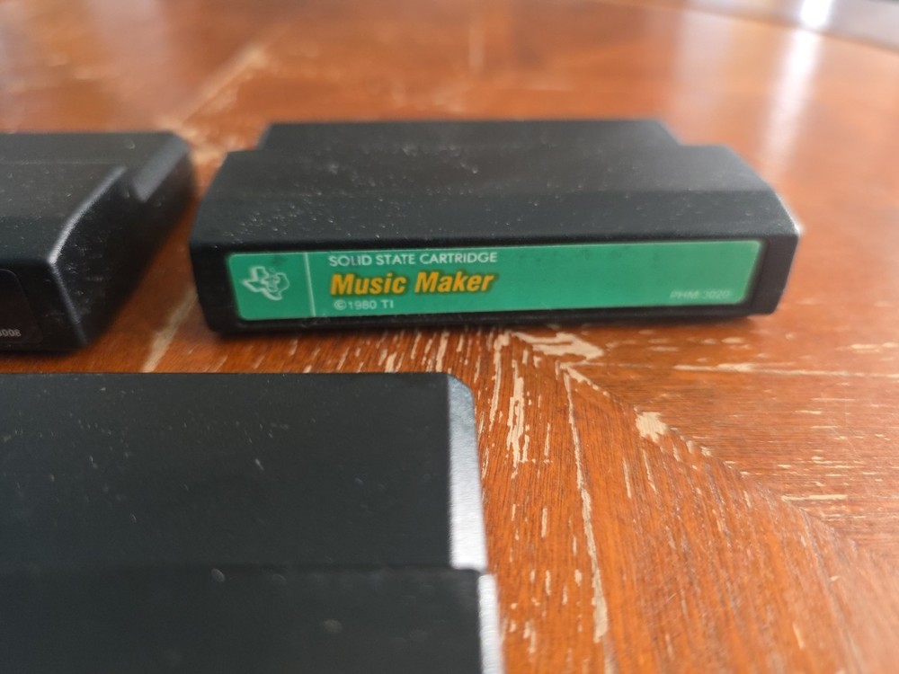 Lot Of 3 Texas Instruments Home Computer Command Module Game Cartridges Untested