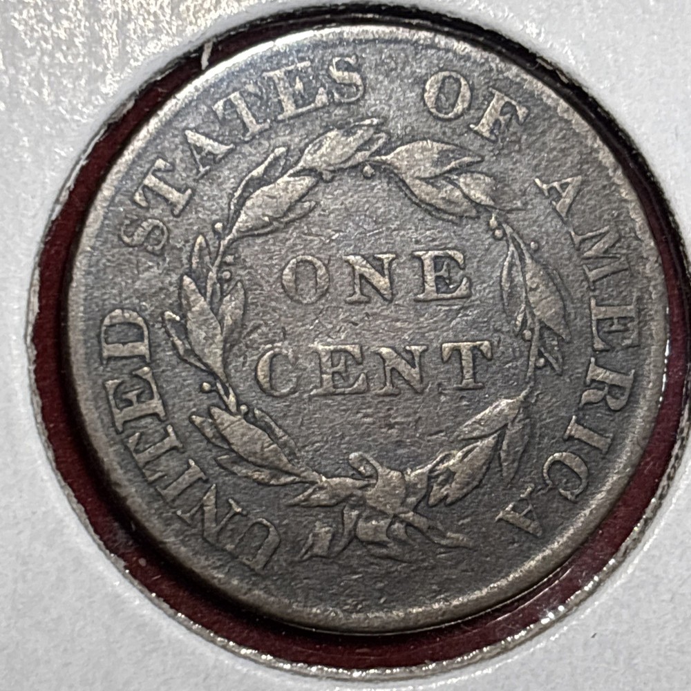 1822 1c N-7 Coronet or Matron Head Large Cent