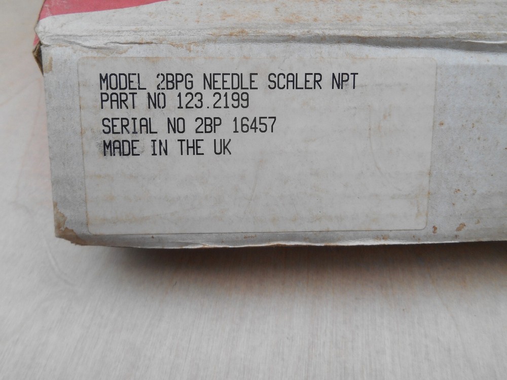 NEEDLE /CHISEL SCALER TRELAWNY-PISTOL GRIP (2BPG) PNEUMATIC