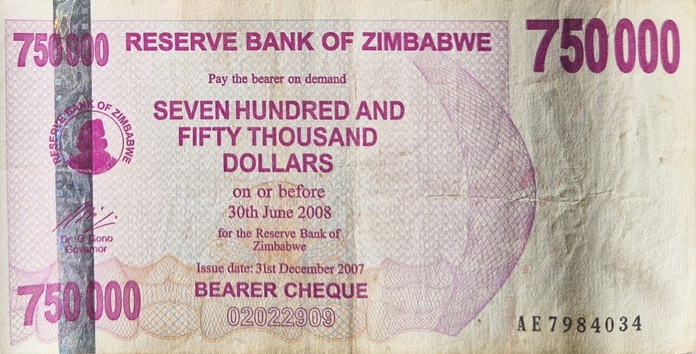 zimbabwe banknotes