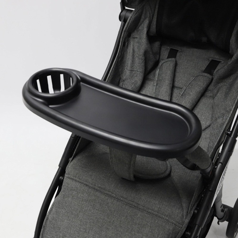 Stroller Snack Tray Stroller Dinner Table Multifunctional Spacious Cup Holder