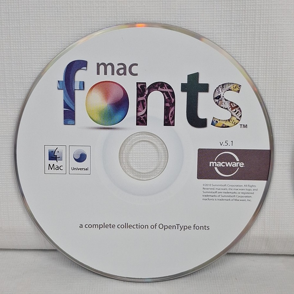 MacFonts by macware for Mac OS X
