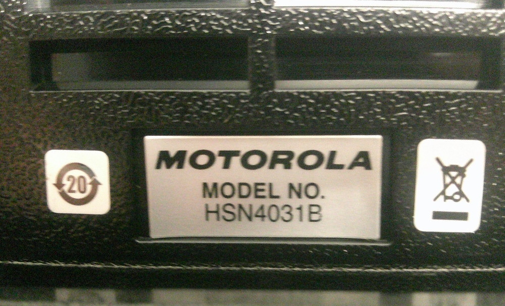 Motorola HSN4031B External Speaker