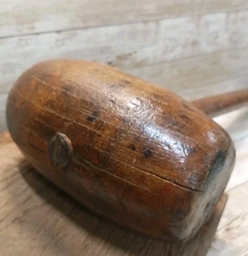 Primitive Solid Wood Mallet 18x6 28oz